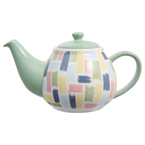 Maxwell & Williams Olde English Teapot 650ml Brush Stroke Gift Boxed
